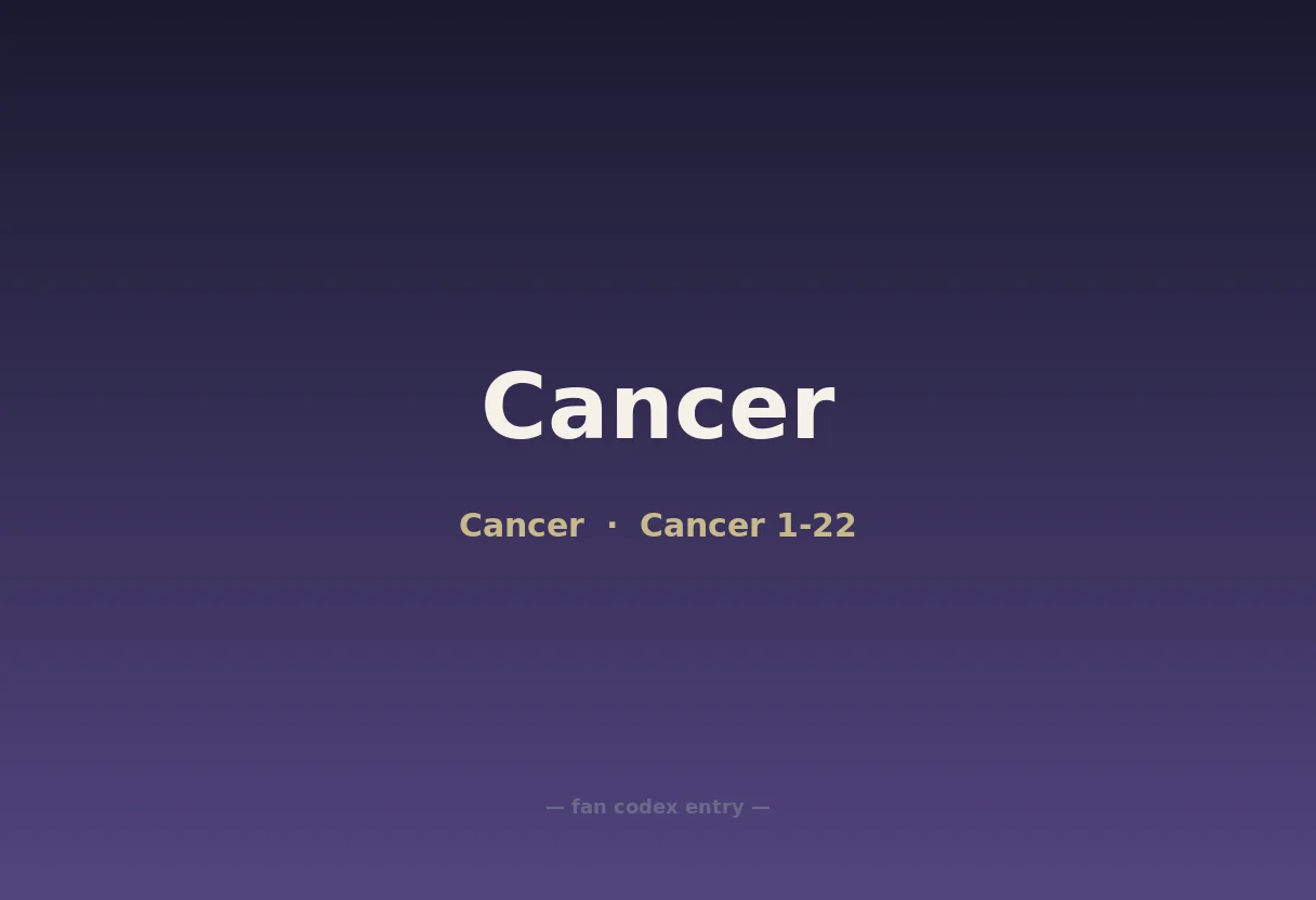 Cancer